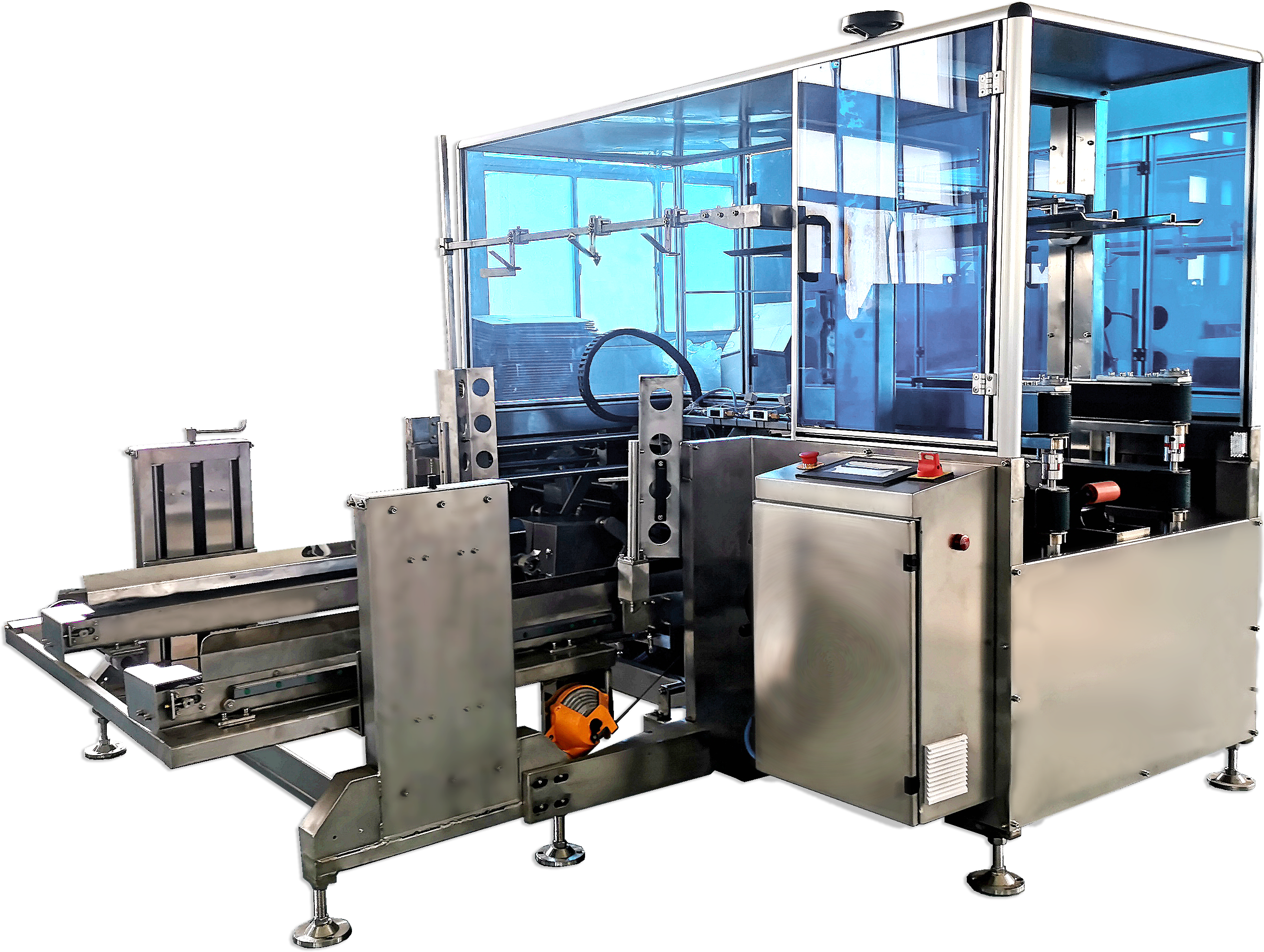 全自動紙箱套袋機